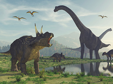 Obrazy Dinozaury