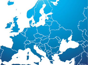Fototapety Mapy Europy